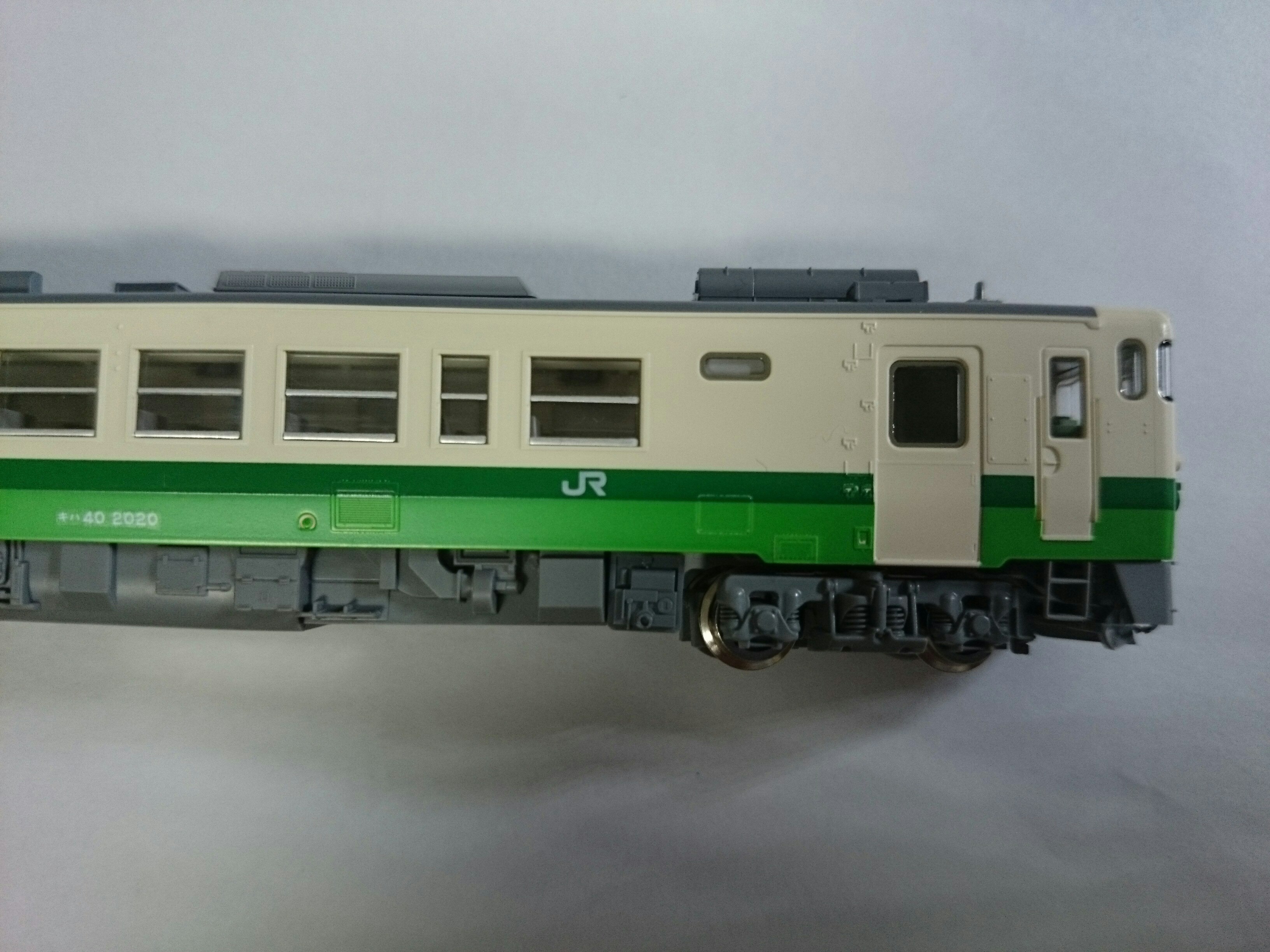 TOMIXのキハ40(東北地域本社色)レビュー: 東北大学鉄道研究会