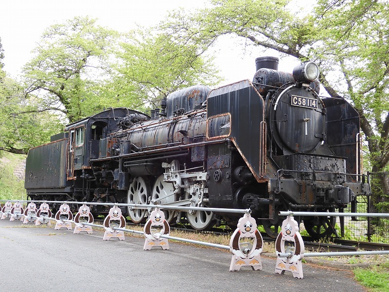 陸羽東線のC58・(後編)沿線の静態保存機: 東北大学鉄道研究会公式ブログ