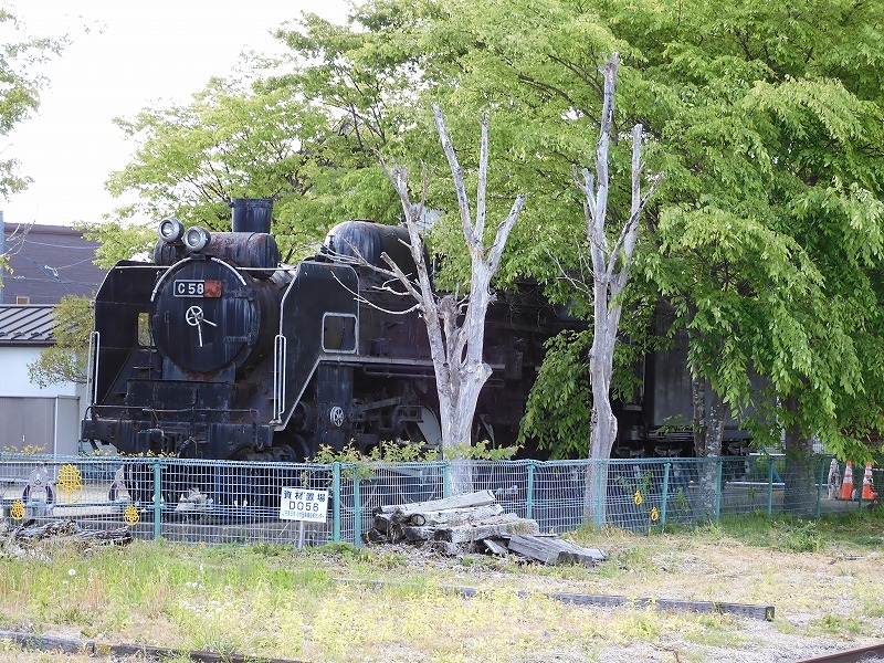 陸羽東線のC58・(後編)沿線の静態保存機: 東北大学鉄道研究会公式ブログ