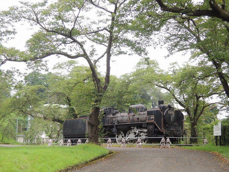 陸羽東線のC58・(後編)沿線の静態保存機: 東北大学鉄道研究会公式ブログ